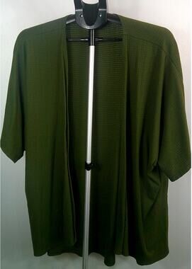 The Zig Zag Army Green Women's Kimono Small